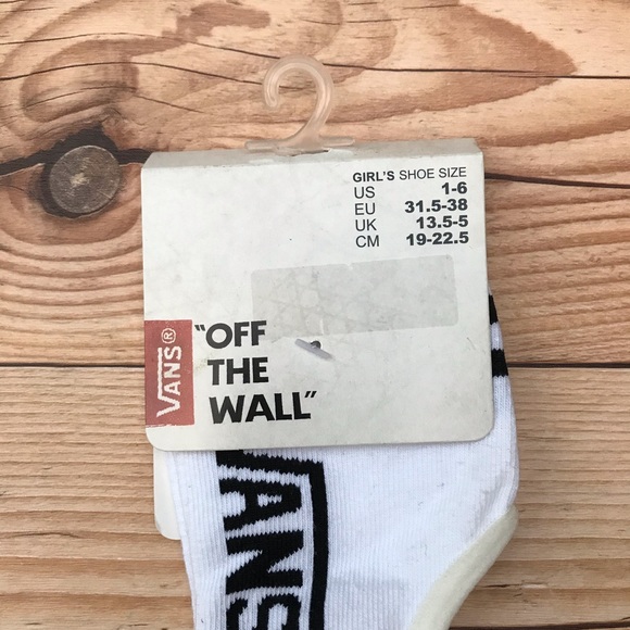 Vans White Footie Socks - Picture 4 of 10